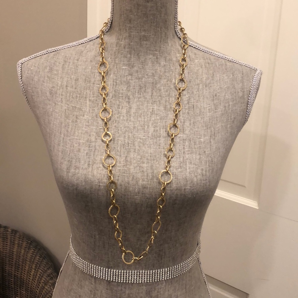 Gold Circle Necklace